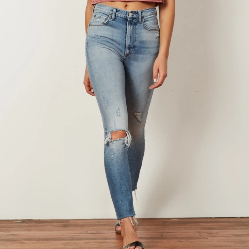 Boyish Zachary Jeans 28 High Waist Ankle Skinny Penny Seranade